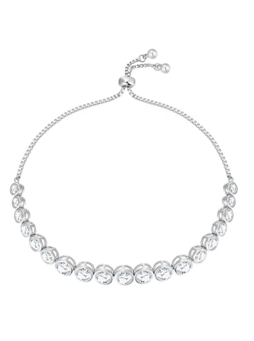 Lulu & Jane Armband aus Messing mit Zirkonia in silber