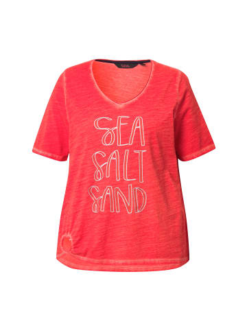 Ulla Popken Shirt in neon rot