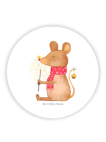 Mr. & Mrs. Panda magnet Maus Weihnachten ohne Spruch in Weiß