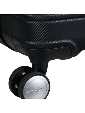 American Tourister Flashline - 4-Rollen-Kabinentrolley 55 cm (schwarz) in shadow black