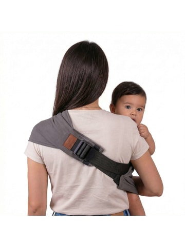 Schmusewolke Speedy Silvergrey - Hüfttrage aus Musselin