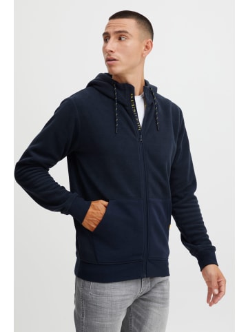 INDICODE Kapuzenfleecejacke IDLando in Dunkelblau