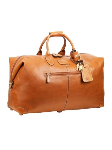 BRIC`s Life Pelle Weekender Reisetasche Leder 45 cm in cognac