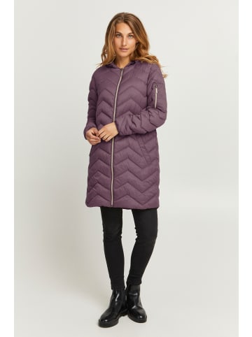 Fransa FRBapadding regular fit in Black Plum