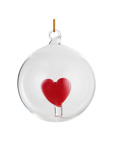 Butlers Butlers Glaskugel HANG ON Herz in Transparent