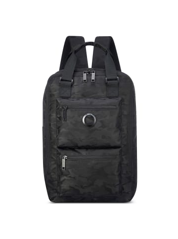 Delsey Citypak Rucksack 42 cm Laptopfach in schwarz tarnung