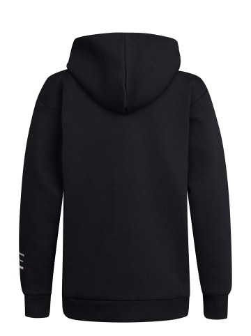 Petrol Industries Hooded Zip Sweater Siskiyou in Schwarz