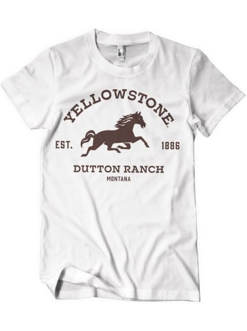 yellowstone T-Shirt in Weiß