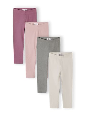 Minoti 4tlg. Set: Leggings 26legging43 in flieder