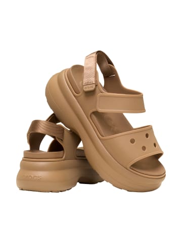 Crocs Sandalen mit Klettverschluss „Soho y Strap“ Braun