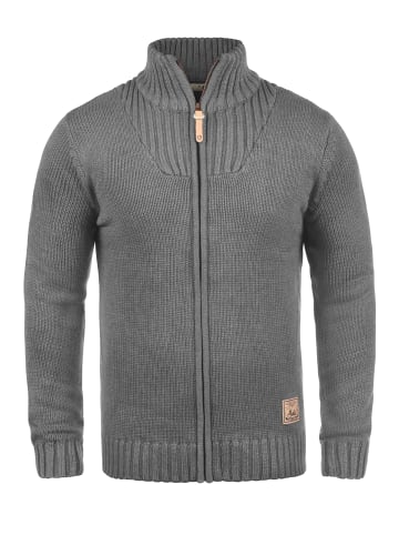 !SOLID Strickjacke in grau