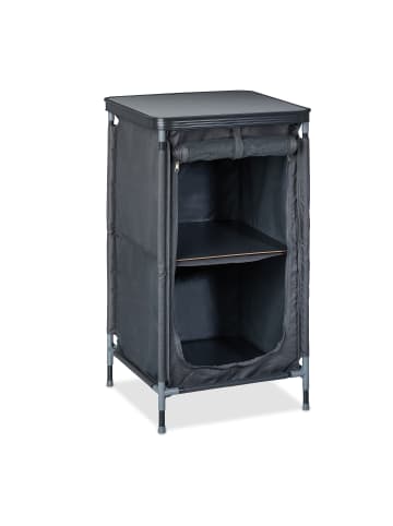 relaxdays Campingschrank in Grau