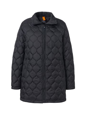 Ulla Popken Steppjacke in schwarz