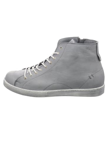 Esgano Damenschnürrstiefel kalt flach  in  Grau