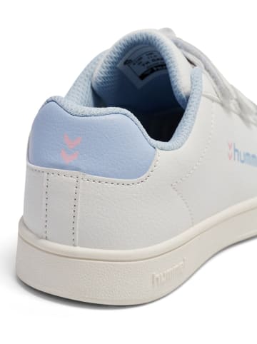 Hummel Kinder Sneaker "Match Point Jr" in Weiß