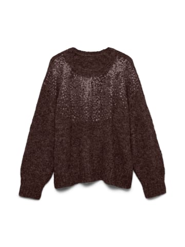 Vero Moda Strickpullover in Chocolate Torte