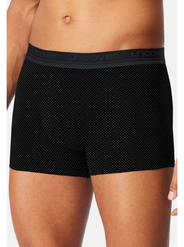 UNCOVER BY SCHIESSER Retro Short / Pant Cotton in Schwarz