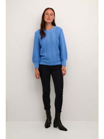 Kaffe Strickpullover KAkate in Ultramarine