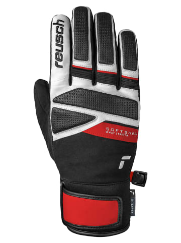 Reusch Fingerhandschuhe Thunder R-TEX® XT in 7745 black/white/fire red