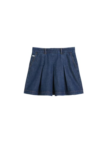 Marc O'Polo DENIM Jeans-Faltenminirock in Dark Blue