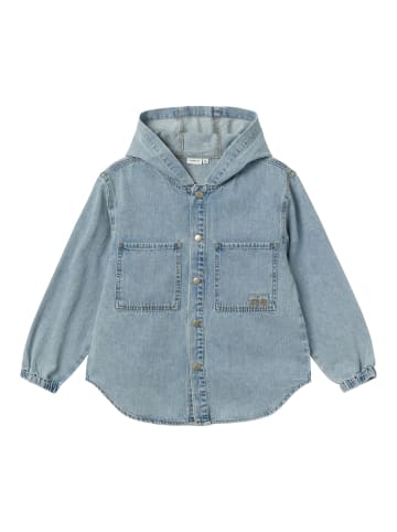 name it Denim Hemdjacke NKMBO OS DNM LS SHIRT in light blue denim