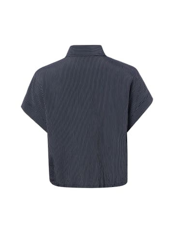 OPUS Bluse Flaneta in marine weiß