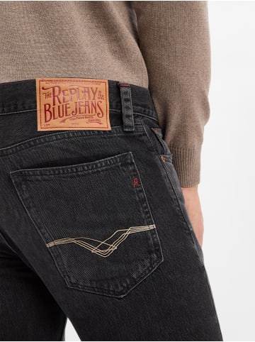 Replay Jeans Neaal in anthrazit