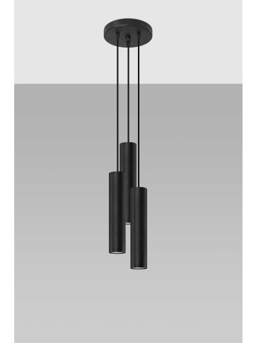 Nice Lamps Hängeleuchte CASTRO 3P in Schwarz (H)110cm (L)20cm (B)20cm