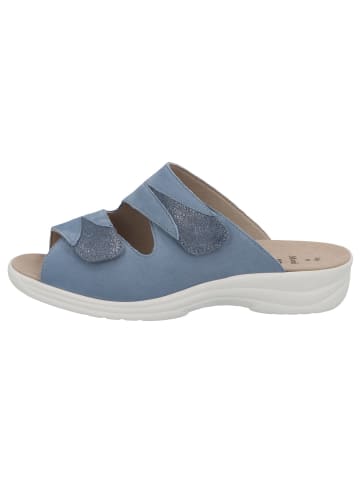 Solidus Pantolette in blau