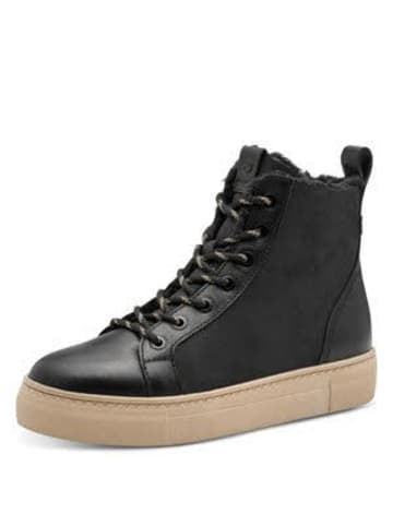 Tamaris Schnürstiefel in schwarz