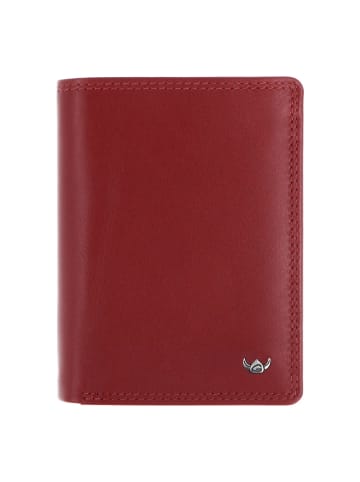 Golden Head Polo Geldbörse RFID Schutz Leder 12 cm rot