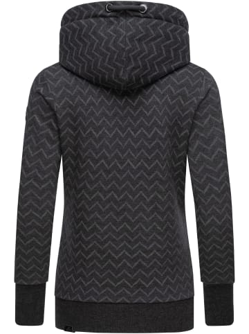 ragwear Hoodie Gripy Bold Chevron Intl. in Black