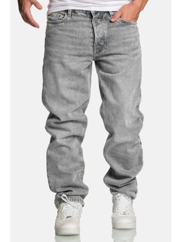 Humy Baggy Jeans Hose Lässige Denim Pants A&S in Grau