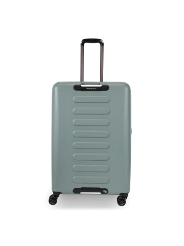 Hedgren Comby Grip L Exp 4 Rollen Trolley L 74 cm mit Dehnfalte in grey-green