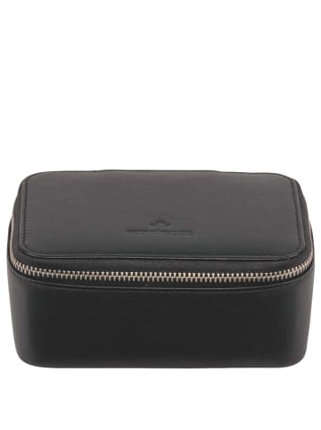 Windrose Nappa - Schmucketui 14 cm (black) in schwarz
