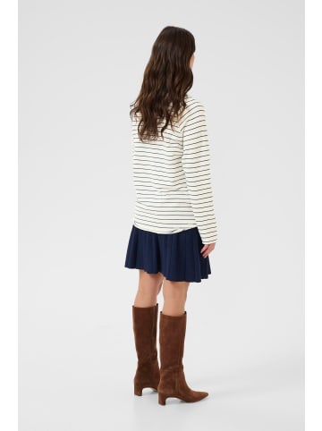 Cream Kurzarm-Bluse CRVerma Loose fit in Whisper Navy Stripe