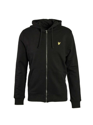 Lyle & Scott Sweatjacke in Schwarz