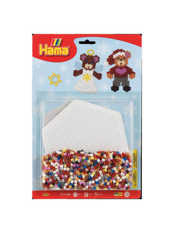 Hama Blister Weihnachten Sechseck Midi-Bügelperlen - ab 5 Jahren