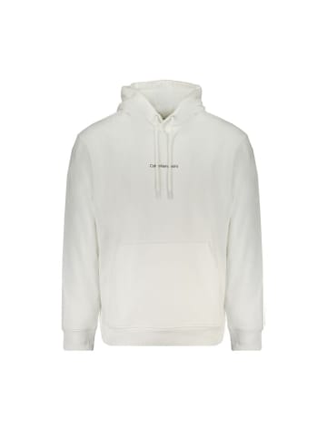 Calvin Klein Weiß Baumwolle Herren Sweatshirt
