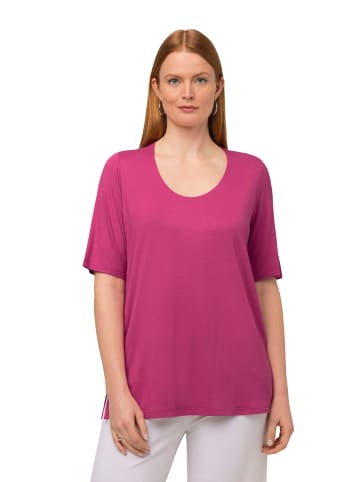 Ulla Popken Shirt in fuchsia pink