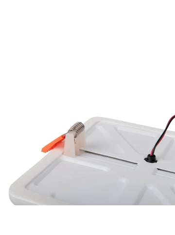 näve LED Einbauleuchte "SUMA" in weiß - (L)15.5 cm x (B)15.5 cm x (H)3.2 cm - EEK D