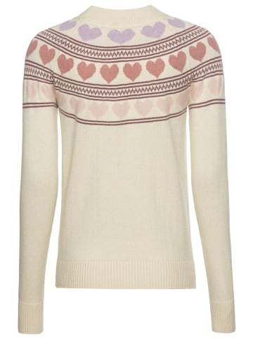 Kangaroos Norwegerpullover in beige-melange