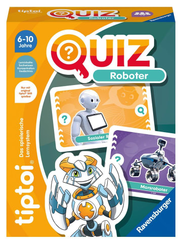 Ravensburger Ravensburger tiptoi 00164 Quiz Roboter, Quizspiel für Kinder ab 6 Jahren, für...