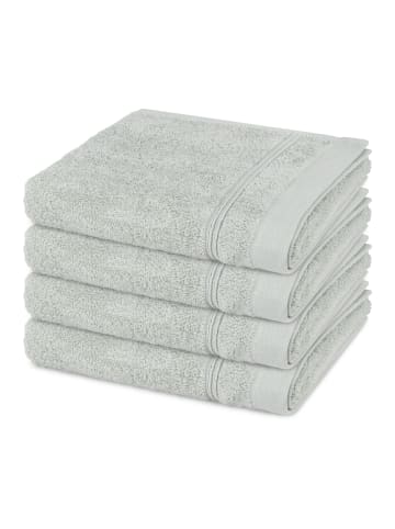 Ross 4 X Handtuch im Set Rubin in Eukalyptus
