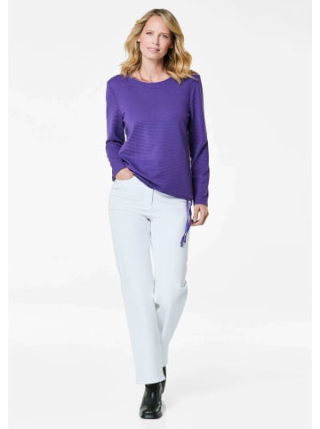 GOLDNER Sweatshirt in lila