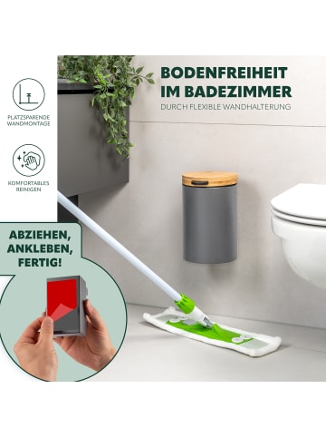 bremermann Wand-Kosmetikeimer 3L Grau