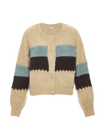 Jalene Damen Sweater in WOLLWEISS MEHRFARBIG