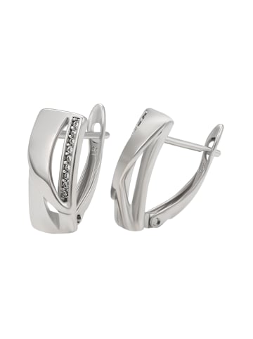 faina Women Huggie Earrings in Silver