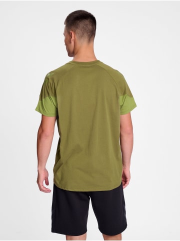 Hummel T-Shirt Raglanärmel Hmltravel Herren in MILITARY OLIVE