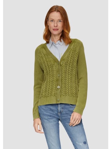 s.Oliver Strickjacke in 7774_guacamole